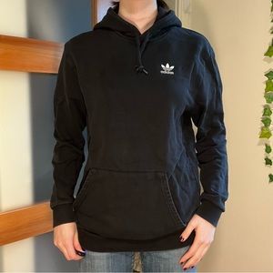 adidas logo black hoodie❤️‍🔥